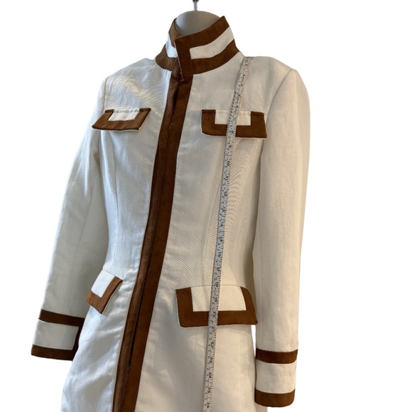 NEGRI FIRENZE DESIGNER JACKET SZ 40 NEW - Picture 5 of 14